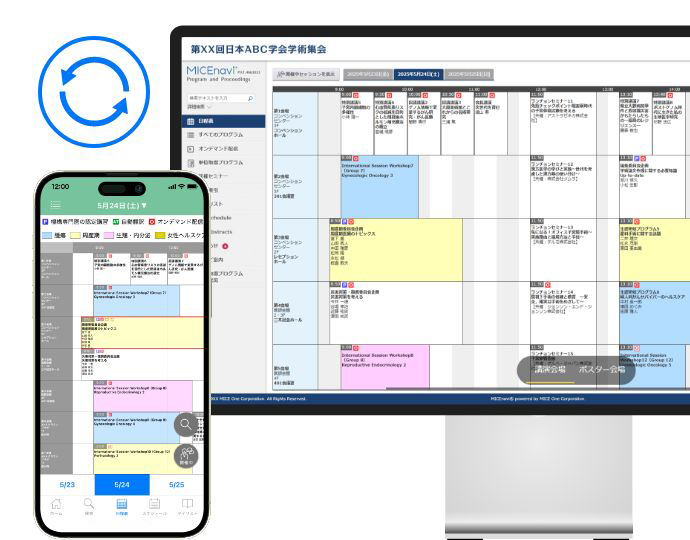 デバイス間同期