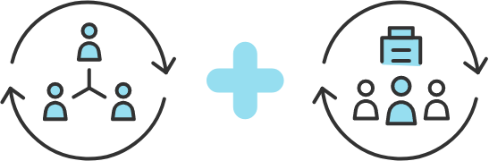 オンサイトとオンラインのハイブリッド開催を行うが、参加者を一元管理したい。