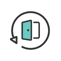 入退室スタンプ